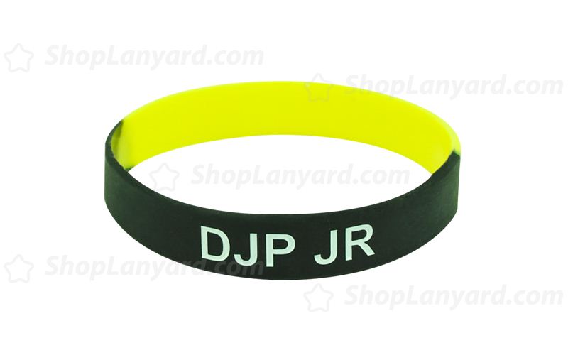 Multi Colour Printed Silicone Wristband-PW12ASE