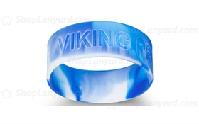 Multi Colour Debossed Silicone Wristband-DW19MSW