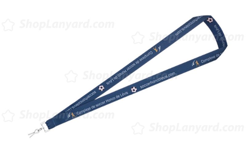 Blue Dye Sublimated Lanyard-DSL20cxD