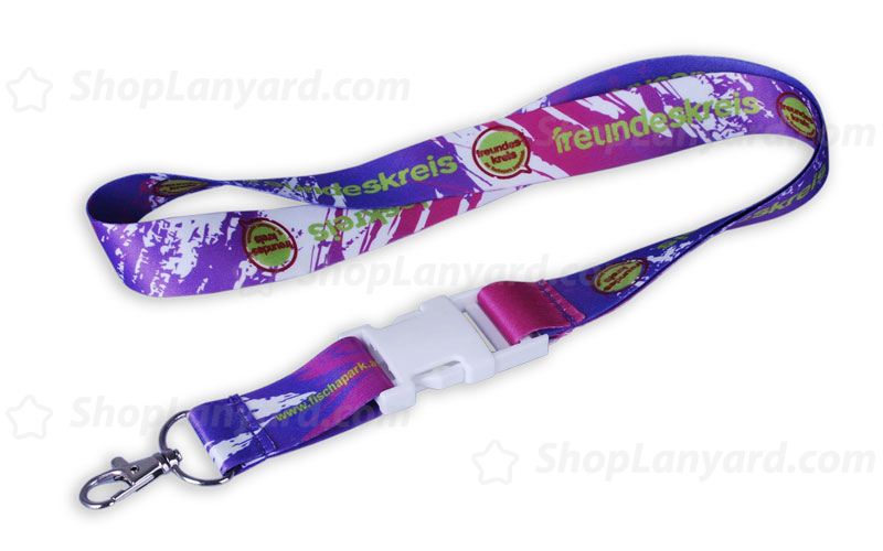 Multi Color Dye Sublimated Lanyard-DSL25bpxD