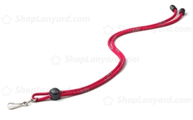 Pink Cord Woven Lanyard-CWL5corS