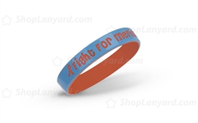 Light Blue Duel Layer Wristband-DLW12ASO