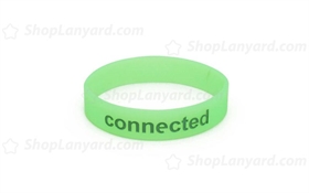 Light Green Colorfilled Wristband-CFW12AGL