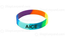 Multi Color Colorfilled Wristband-CFW12ASE