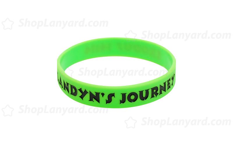 Light Green Colorfilled Wristband-CFW12ASO