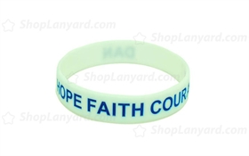 Off White Colorfilled Wristband-CFW12ASO