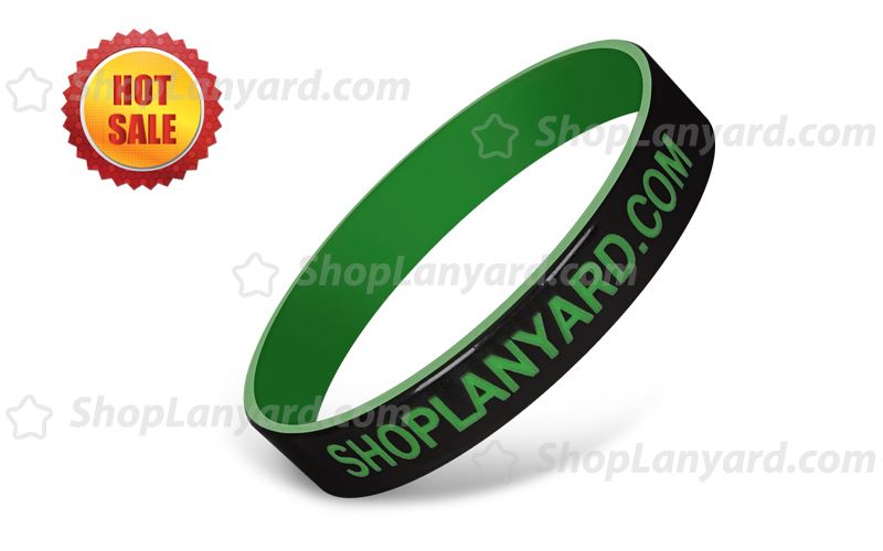 Dual Layer Silicone Wristband